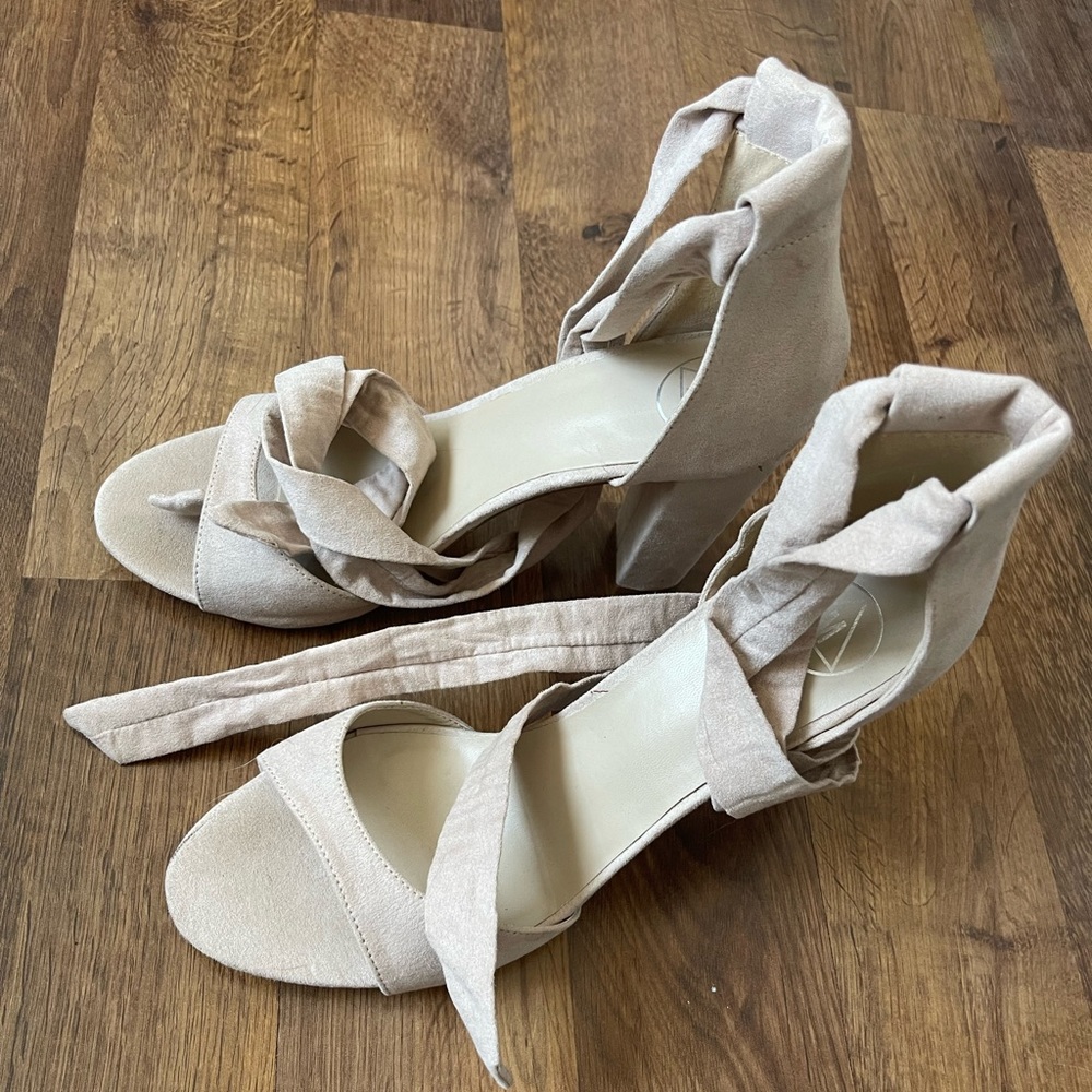 Princess Polly Lace-up Heels
